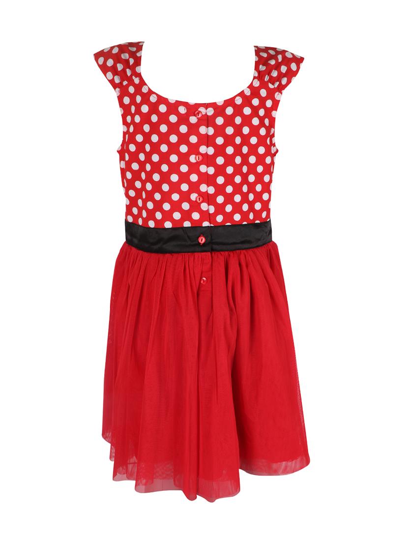 red cotton frock - 14336001 - Zoom Image - 2