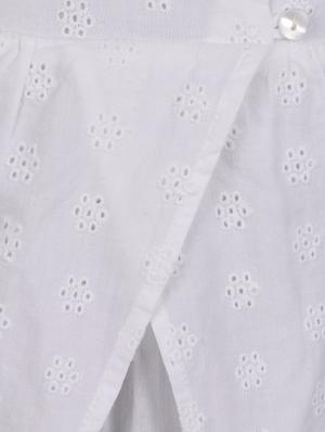 white cotton frock - 14336135 - Standard Image - 3