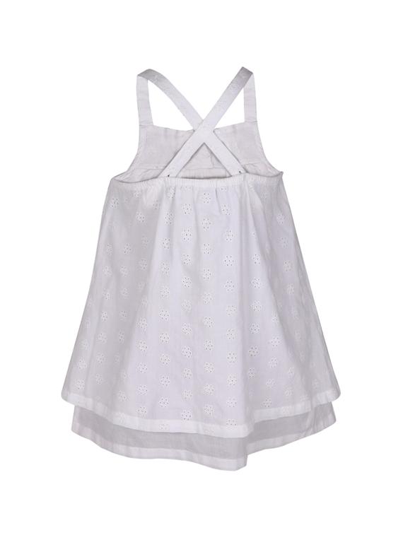 white cotton frock - 14336135 - Zoom Image - 2