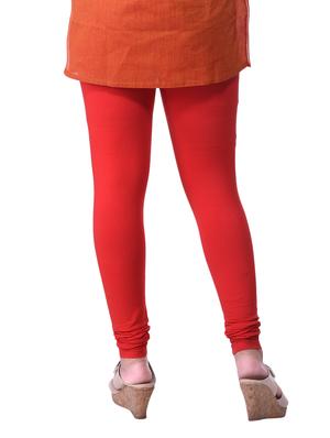 red cotton leggings - 14337620 - Standard Image - 3