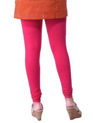 pink cotton leggings - 14337621 - Standard Image - 3
