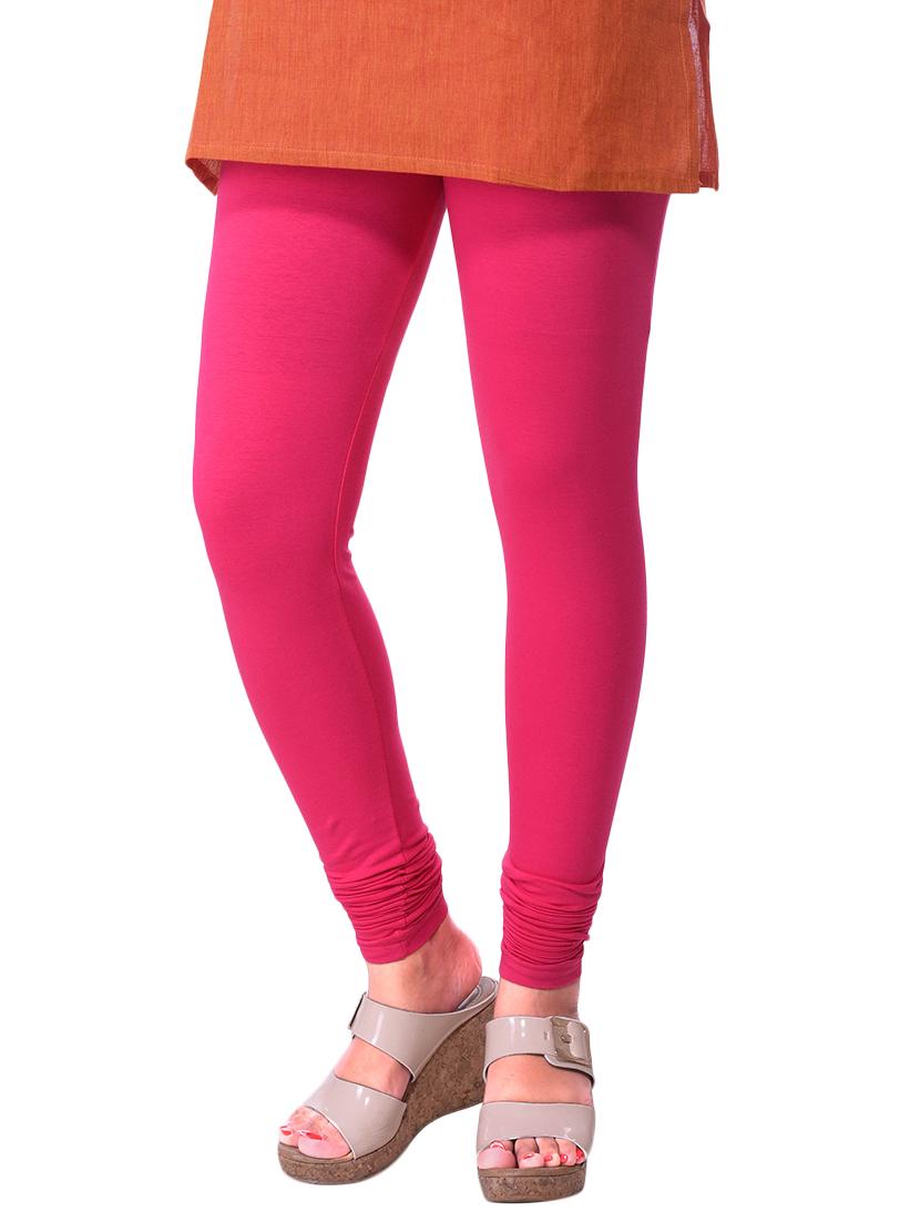 pink cotton leggings - 14337621 - Zoom Image - 1