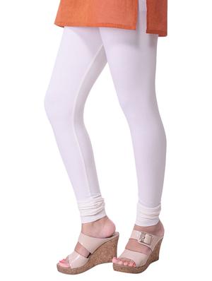 white cotton leggings - 14337622 - Standard Image - 2