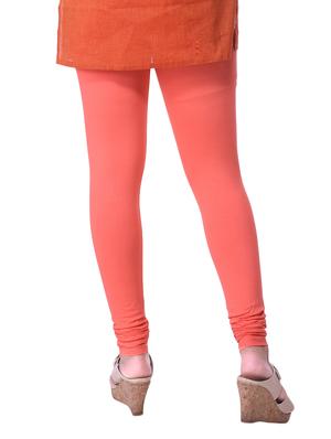 orange cotton lycra legging - 14337624 - Standard Image - 3