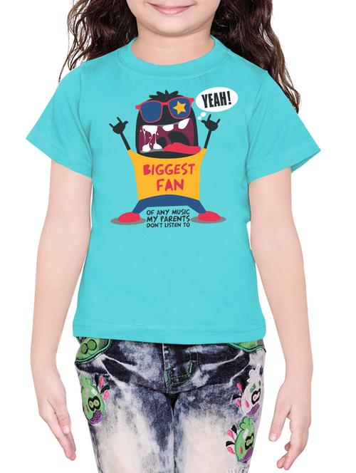 blue cotton tee - 14338765 - Standard Image - 1