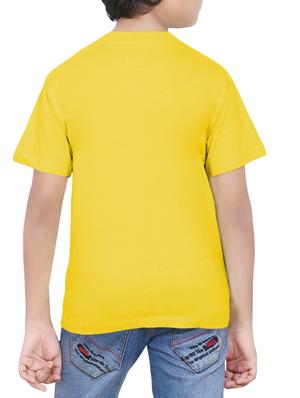 yellow cotton tshirt - 14338828 - Standard Image - 3