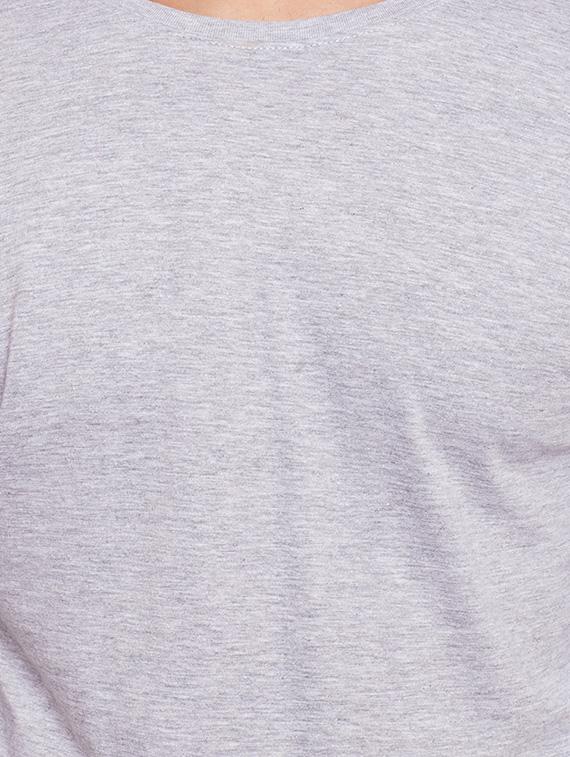 grey colorblock thumb hole t-shirt - 14340075 - Zoom Image - 4