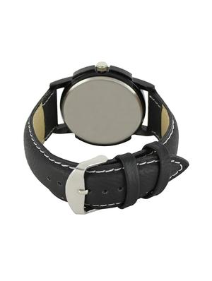 lr13 black color analog wrist watch - 14341795 - Standard Image - 3