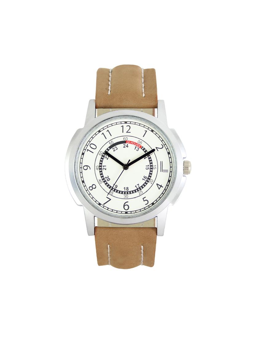 lr17 brown color analog wrist watch - 14341799 - Zoom Image - 1