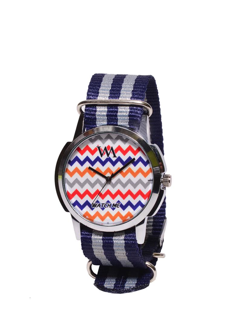 watch me printed dial nylon strap analog watch - 14342005 - Zoom Image - 1