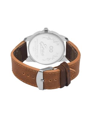 eraa men brown and silver analog wrist watch - 14342380 - Standard Image - 3