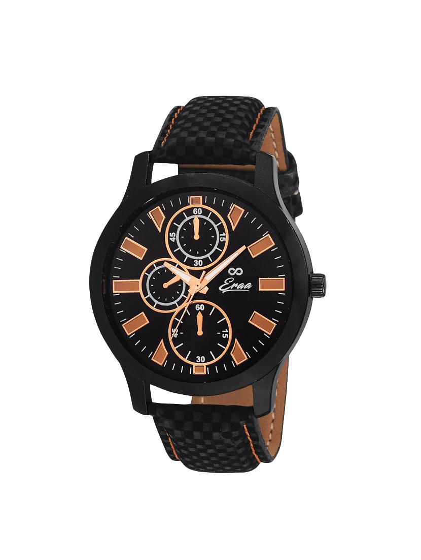 eraa men best black chrono pattern analog wrist watch - 14342399 - Zoom Image - 1