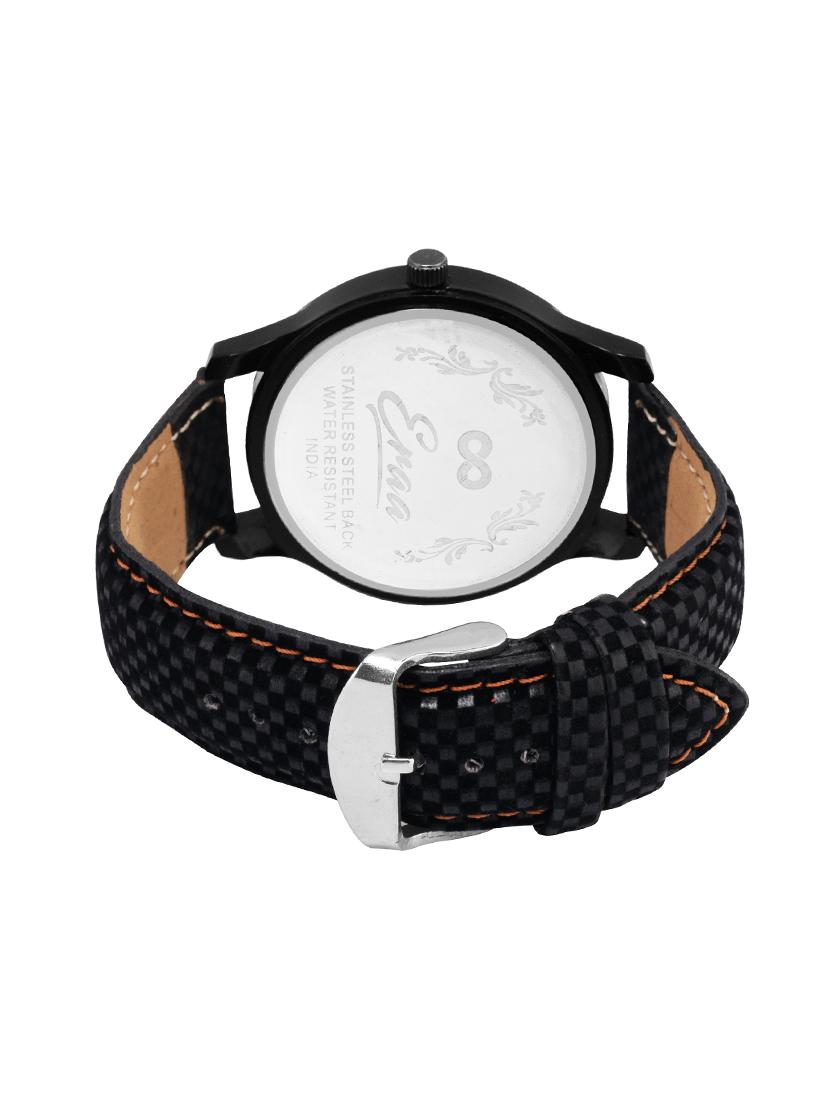 eraa men best black chrono pattern analog wrist watch - 14342399 - Zoom Image - 3