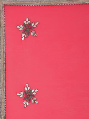 gota patti lace border saree with blouse - 14343532 - Standard Image - 5