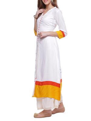 high slit printed kurta - 14343540 - Standard Image - 2