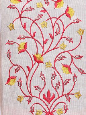 embroidered straight kurta - 14343543 - Standard Image - 4