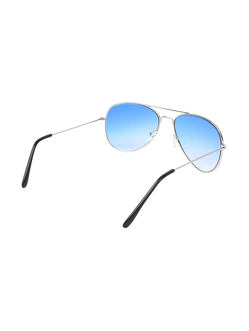 zyaden silver aviator sunglasses - 14343620 - Zoom Image - 3