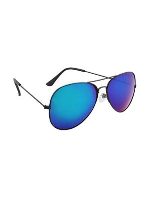 zyaden black mirror aviator sunglasses - 14343624 - Standard Image - 2