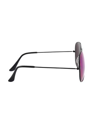 zyaden black mirror aviator sunglasses - 14343624 - Standard Image - 4