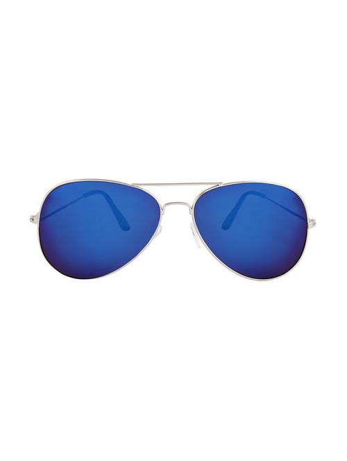 zyaden silver mirror aviator sunglasses - 14343627 - Standard Image - 1