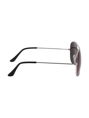 zyaden silver mirror aviator sunglasses - 14343627 - Standard Image - 4