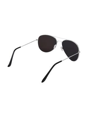 zyaden silver mirror aviator sunglasses - 14343683 - Standard Image - 3