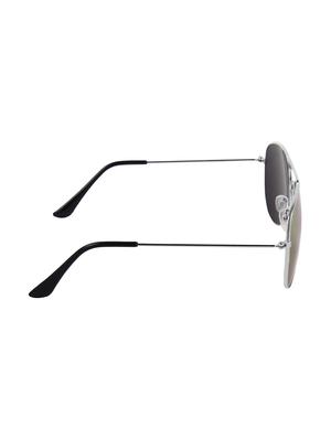 zyaden silver mirror aviator sunglasses - 14343683 - Standard Image - 4