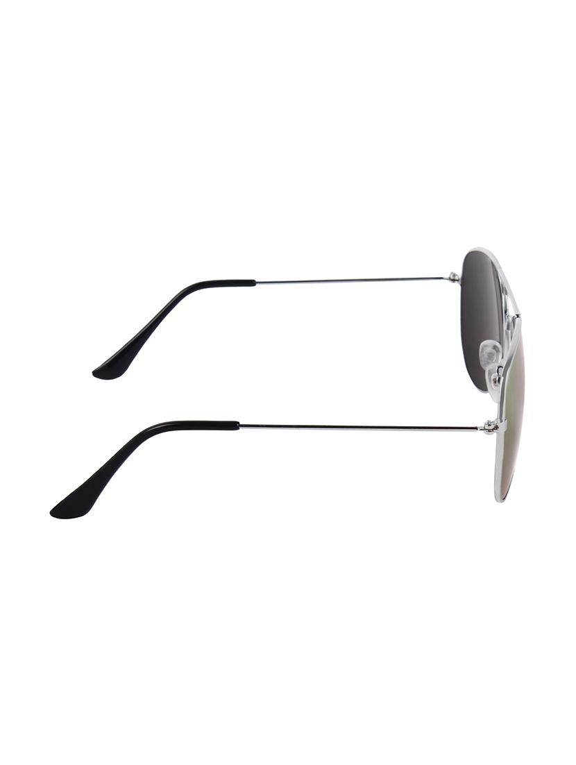 zyaden silver mirror aviator sunglasses - 14343683 - Zoom Image - 4