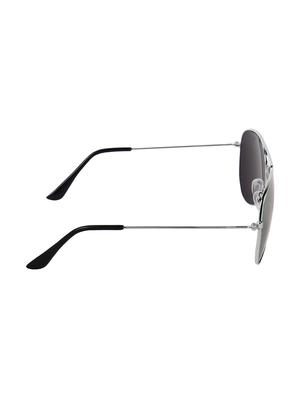 zyaden black rim aviator sunglasses - 14343686 - Standard Image - 4