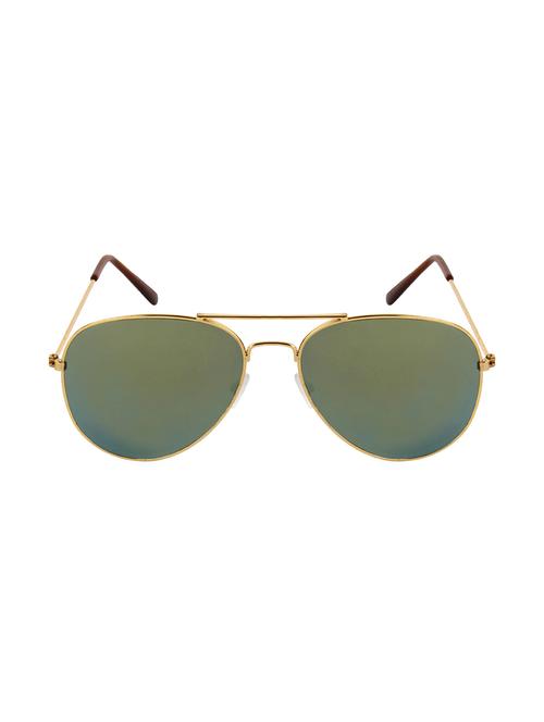 zyaden gold mirror aviator sunglasses - 14343687 - Very Small Image - 1