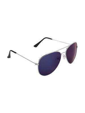 zyaden silver mirror aviator sunglasses - 14343688 - Standard Image - 2