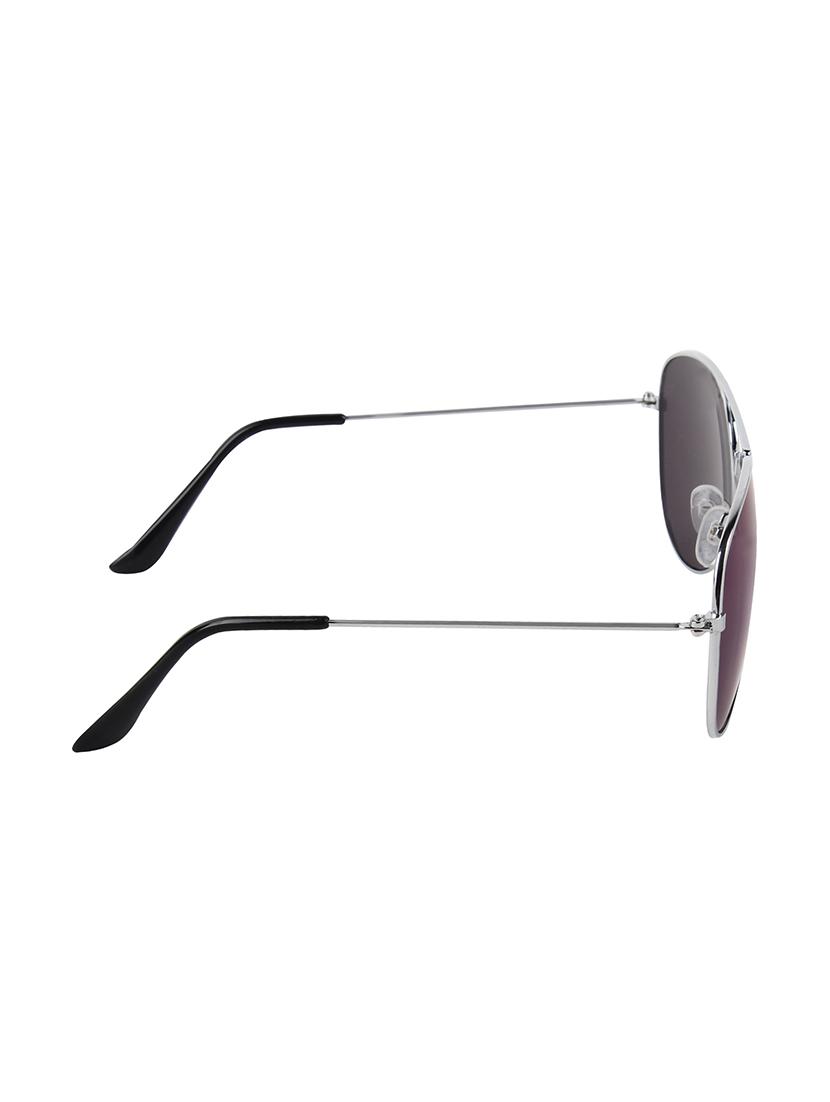 zyaden silver mirror aviator sunglasses - 14343688 - Zoom Image - 4