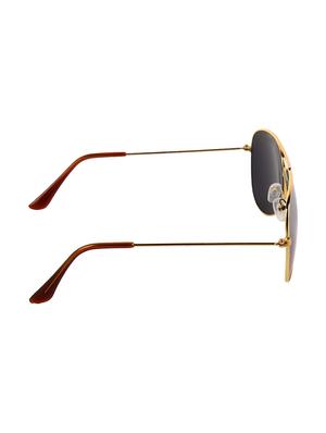 zyaden gold mirror aviator sunglasses - 14343689 - Standard Image - 4