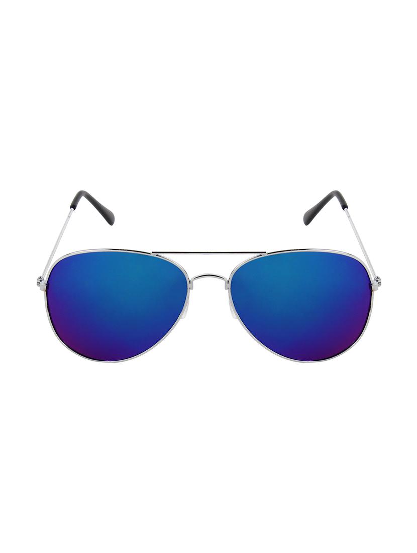 zyaden silver rim aviator sunglasses - 14343690 - Zoom Image - 1