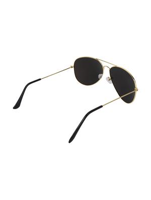 zyaden gold rim aviator sunglasses - 14343692 - Standard Image - 3