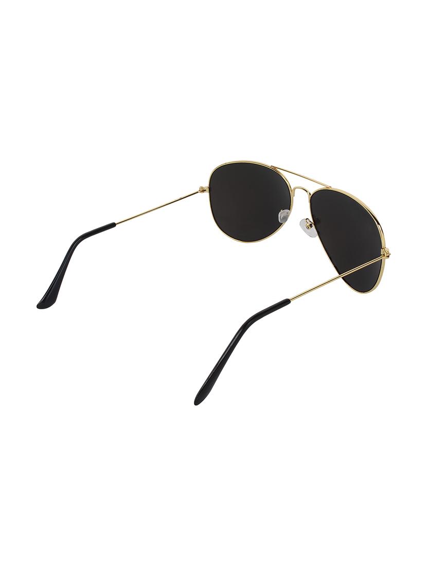 zyaden gold rim aviator sunglasses - 14343692 - Zoom Image - 3