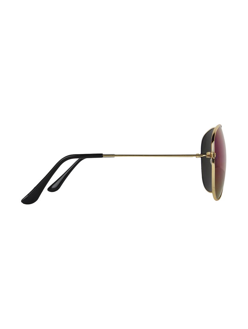 zyaden gold rim aviator sunglasses - 14343692 - Zoom Image - 4