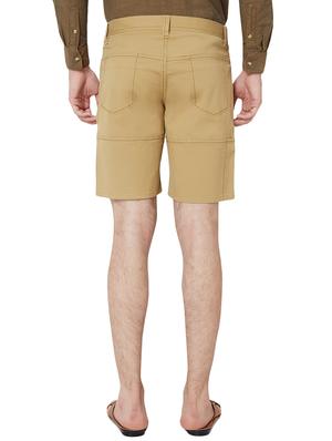 brown cotton shorts - 14346156 - Standard Image - 3