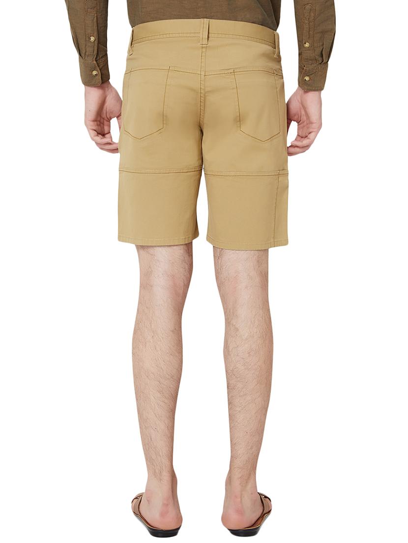 brown cotton shorts - 14346156 - Zoom Image - 3