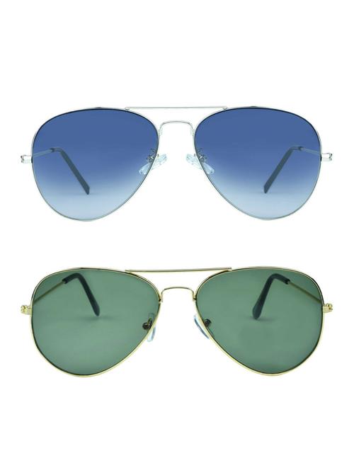 zyaden combo of 2 sunglasses - 14347376 - Standard Image - 1