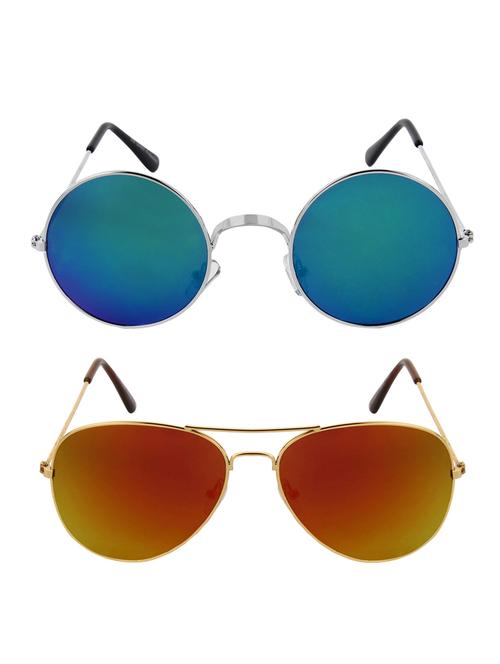 zyaden combo of 2 sunglasses - 14347403 - Standard Image - 1