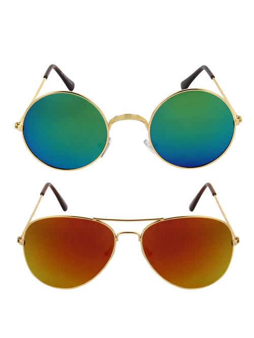 zyaden combo of 2 sunglasses - 14347421 - Standard Image - 1