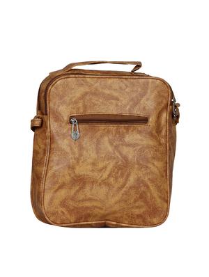 tan leatherette regular sling bag - 14347493 - Standard Image - 2