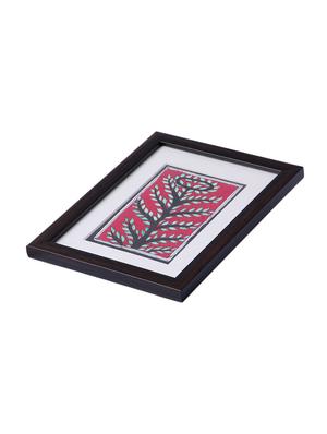 madhubani handmade painting wooden glass frame - 14348710 - Standard Image - 3