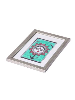 madhubani handmade painting wooden glass frame - 14348721 - Standard Image - 3