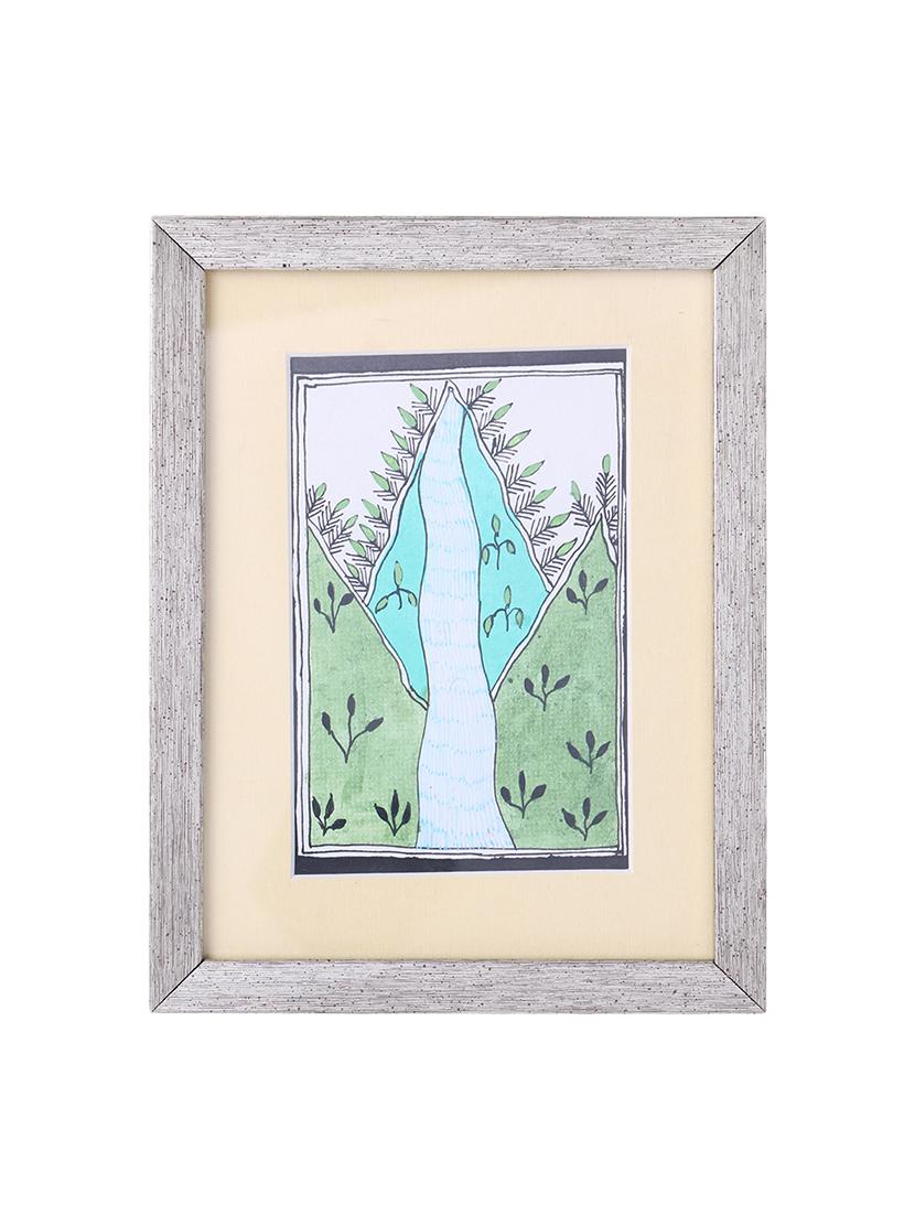 madhubani handmade painting wooden glass frame - 14348733 - Zoom Image - 4