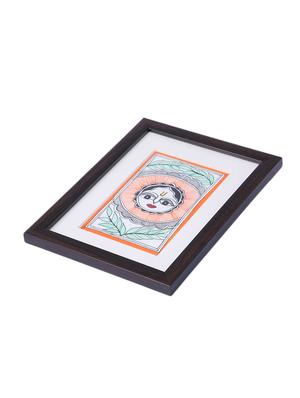 madhubani handmade painting wooden glass frame - 14348735 - Standard Image - 4