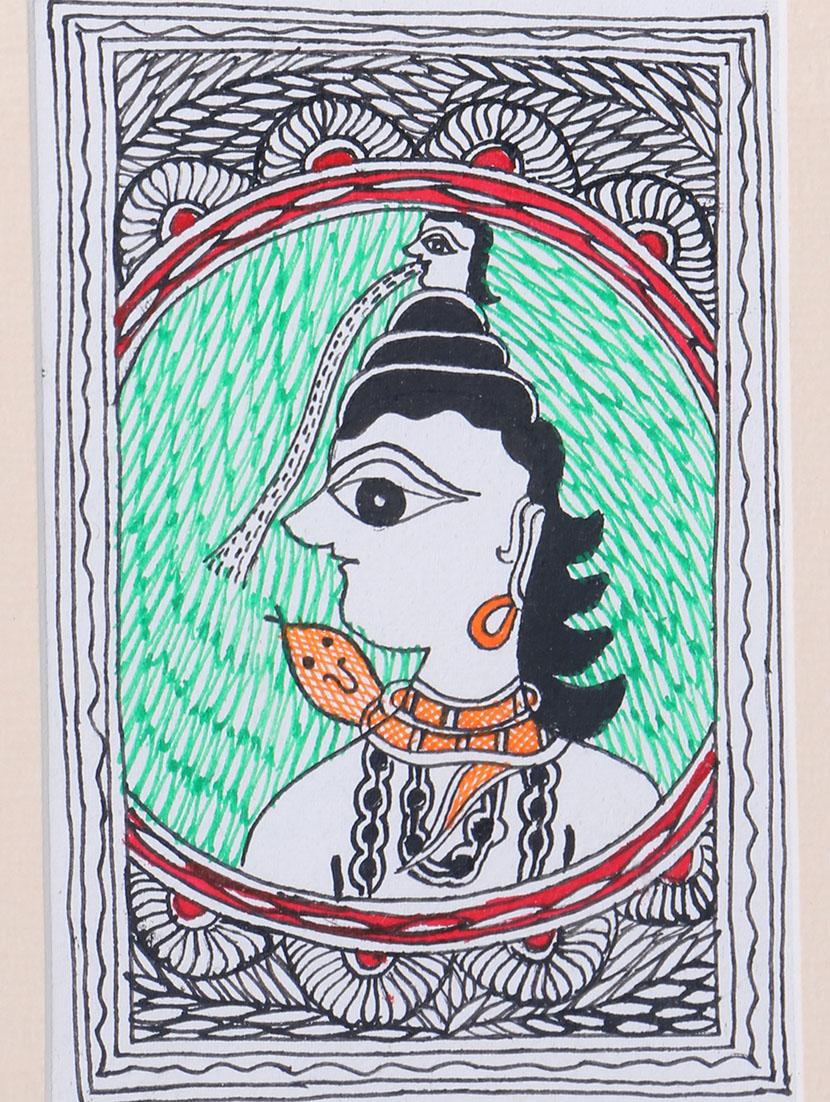 madhubani handmade painting wooden glass frame - 14348740 - Zoom Image - 6