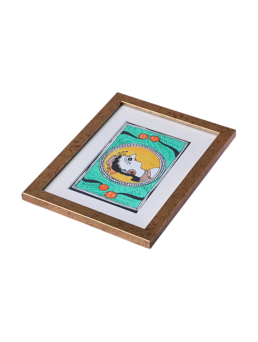 madhubani handmade painting wooden glass frame - 14348754 - Zoom Image - 5