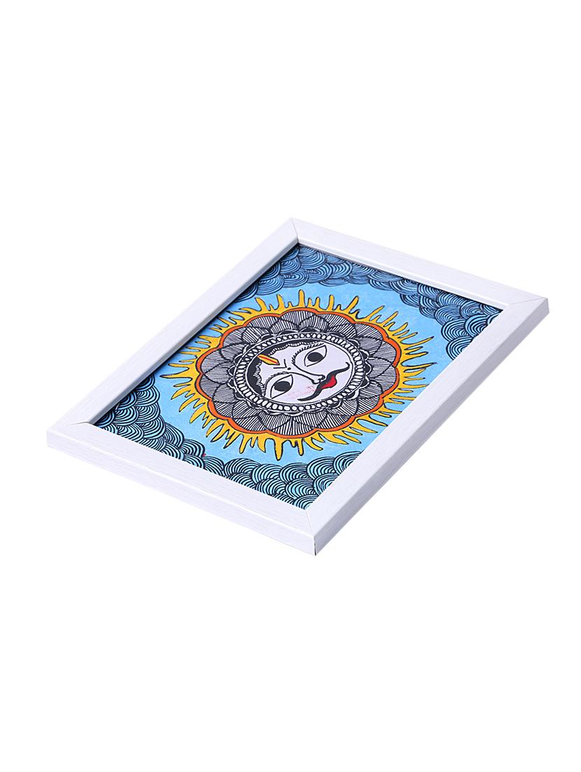 madhubani handmade painting wooden glass frame - 14348781 - Zoom Image - 3
